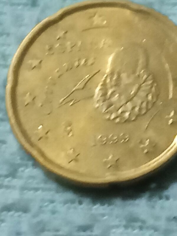 Moneda 20 cent euro de 1999 de España