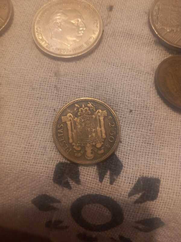 Moneda de 2´50 pesetas 1953