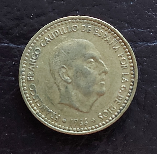 Moneda 1 Peseta España 1966