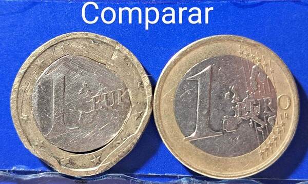 Vendo moneda de 1€ higienizada, de Felipe VI de fecha ¿ ? Aclaro que llegó tal cuál a mis manos.