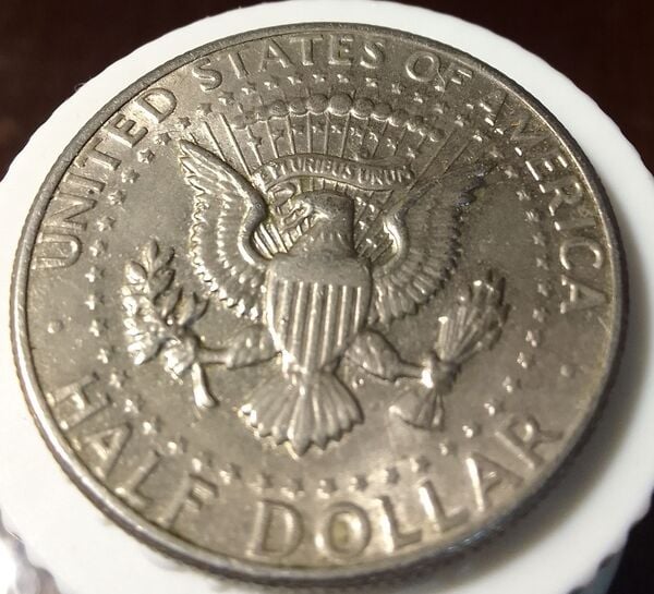 50 centavos de J F Kennedy 1971