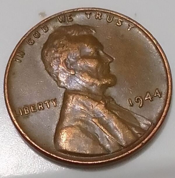 1 pennie de EEUU del año 1944