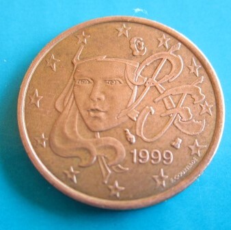 5 cts. euro 1999 RF/Marianne