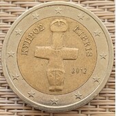 Monedas 2€ Chipre Ídolo 2012
