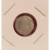 Moneda de plata columnaria un real de 1803