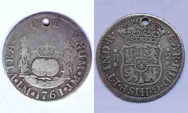 2 reales 1761