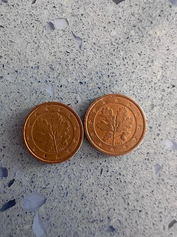 Se vende monedas alemanas de 1cent