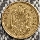 1 peseta de 1966 (*74) Francisco Franco