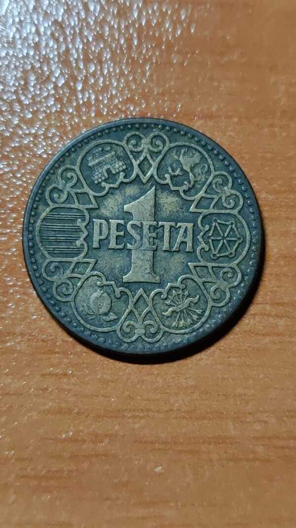 1 peseta de 1944