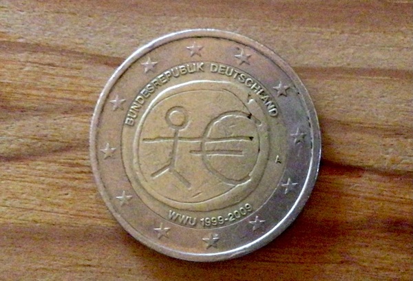 Moneda de 2 Euros conmemorativa de Alemania WWU 1999-2009 A