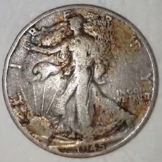 Liberty 1945 half dollars de EEUU.