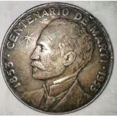 Moneda de cuba de l953 de  aniversario.