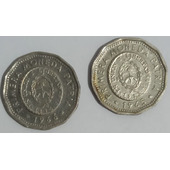 Primer Moneda Patria 25 pesos 1966