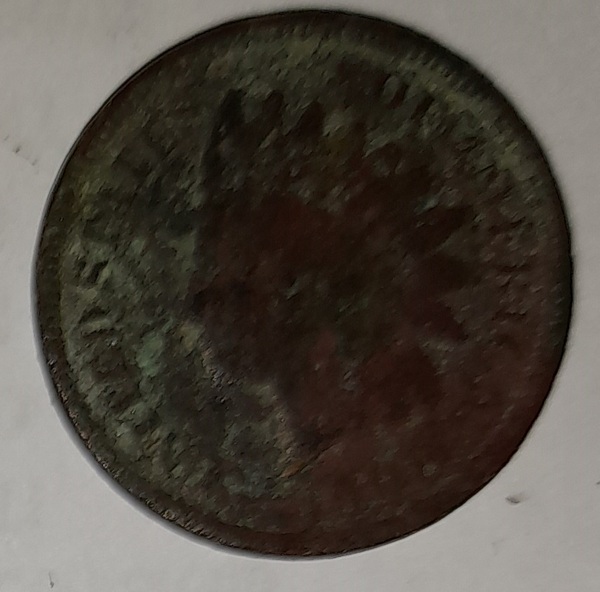 1 centavo Indian Head penny de 1873