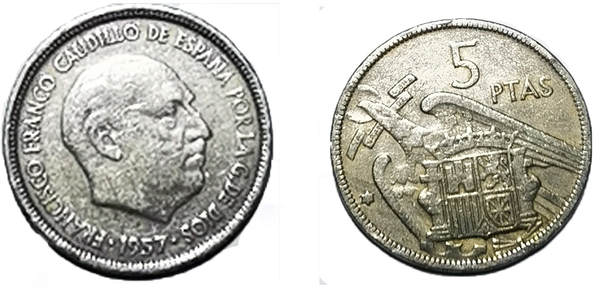 5 Pesetas