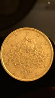 50 CÉNTIMOS DE ITALIA 2002