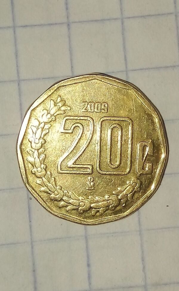 20 centavos 2009