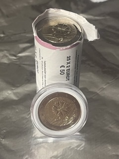 2 EUROS FLOR DE ACIANO ESTONIA S/C