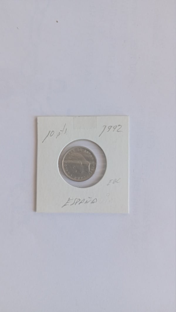 10 pesetas 1992