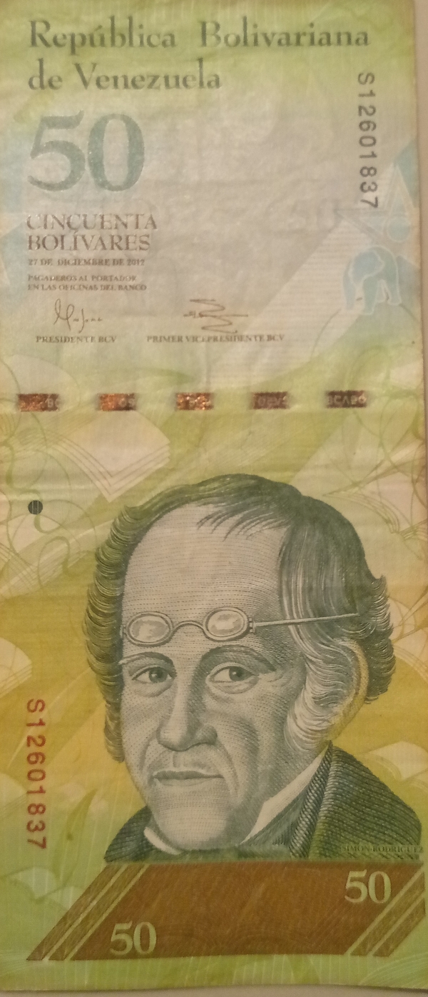 Billete de 2012
