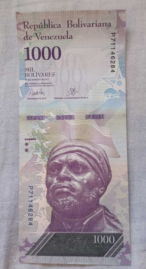 1000 bolívares
