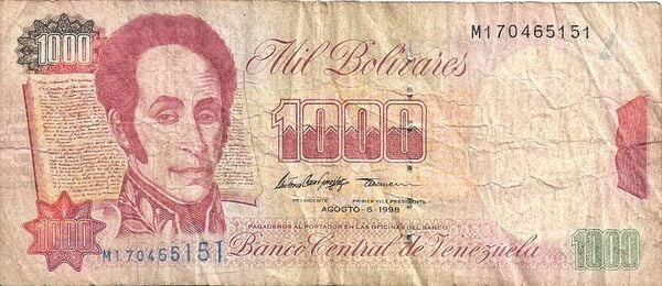BILLETES DE VENEZUELA