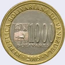 MONEDAS DE  VENEZUELA