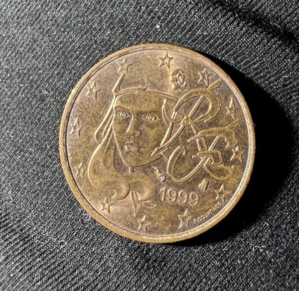 5 céntimos Francia 1999