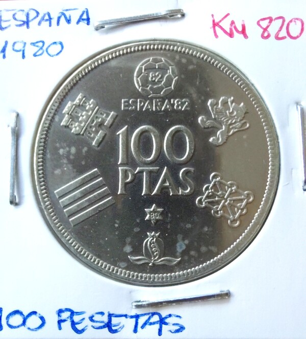 100 PESETAS ( ESPAÑA 82)