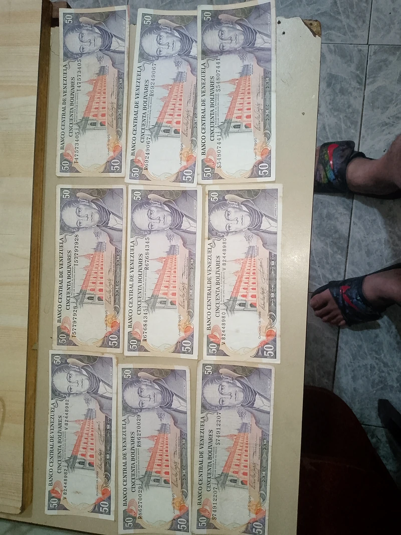 Billetes 50 bs