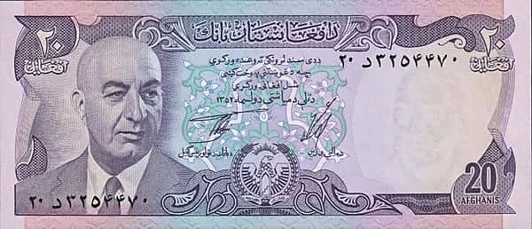 20 Afghanis