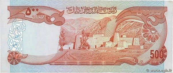 500 Afghanis