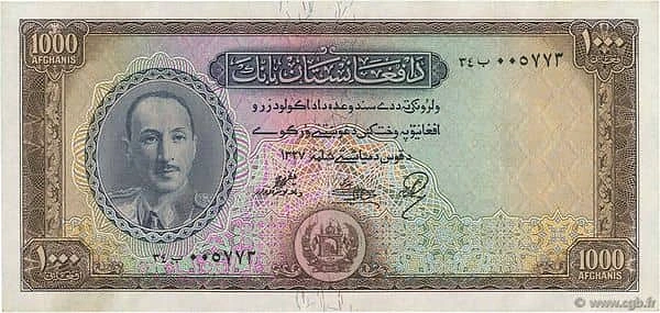 1000 Afghanis