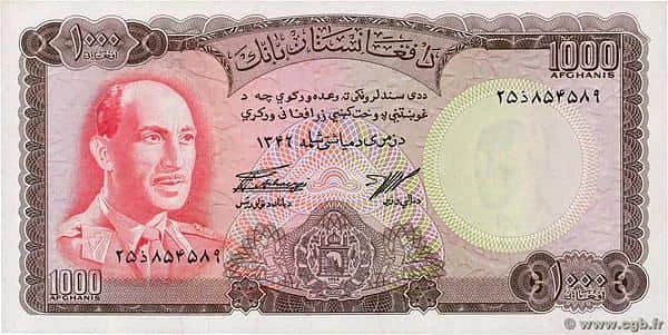 1000 Afghanis