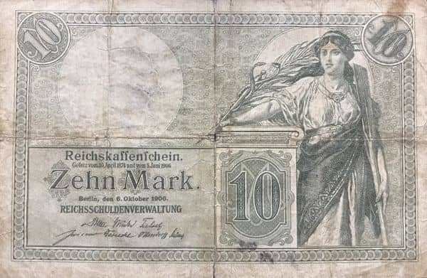 10 Mark Reichskassenschein