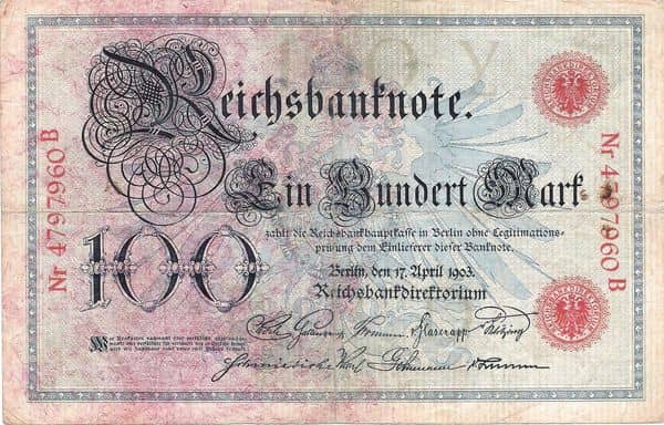 100 Mark Reichsbanknote