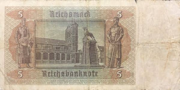 5 Reichsmark Reichsbanknote