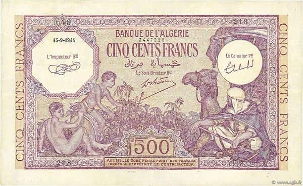 500 Francs