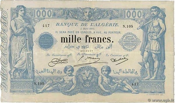 1000 Francs