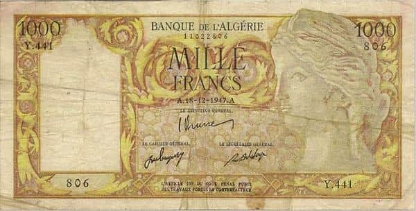 1000 Francs