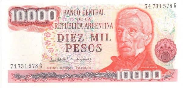 10000 Pesos