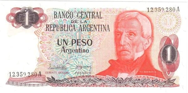 1 argentinischer Peso