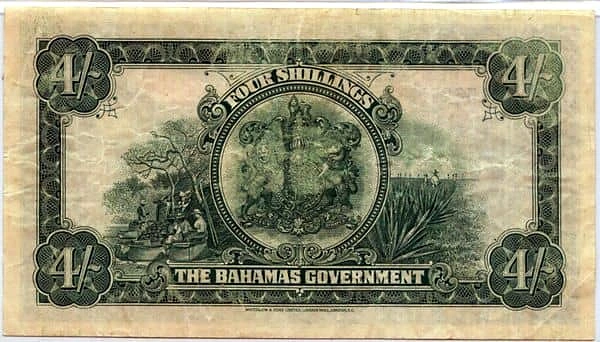 4 Shillings George V