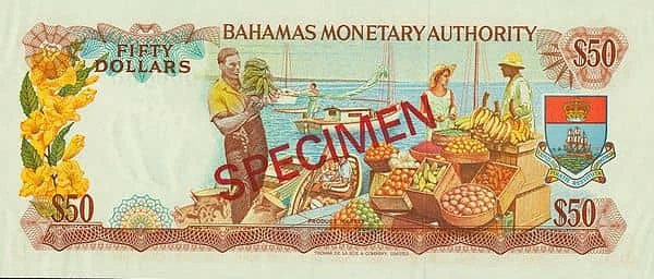 50 Dollars Elizabeth II