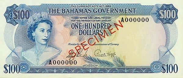 100 Dollars Elizabeth II