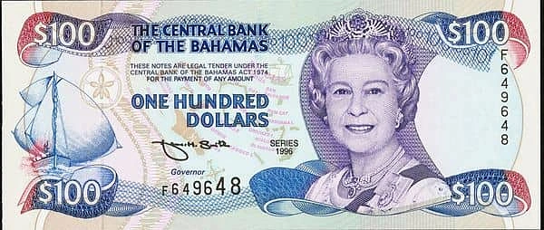 100 Dollars Elizabeth II