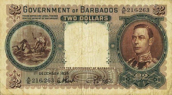 2 Dollars George VI