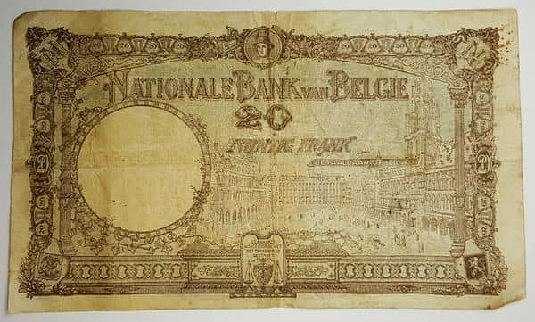 20 Francs - Albert I