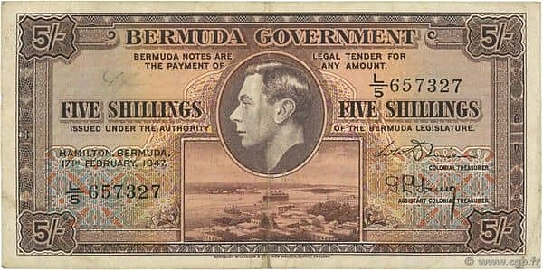 5 Shillings George VI