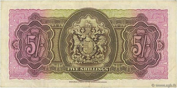 5 Shillings George VI